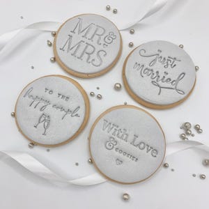Team Bride - Engagement Cookie Embosser Fondant Stamp - Hen Party Wedding Bridal Shower Baking image 8