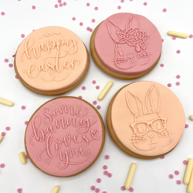 He Is Risen Embosser Cookie Biscuit Stamp Fondant Reverse Cake Decorating Icing Cupcakes Stencil zdjęcie 2