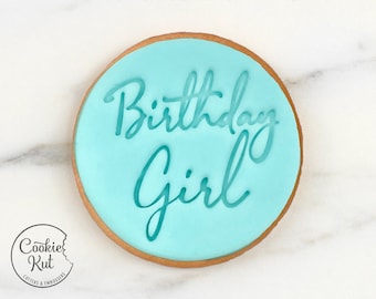 Birthday Girl - Embosser Stamp