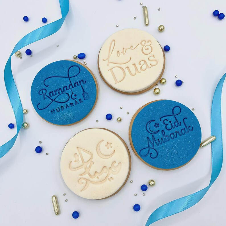 Nikah Mubarak - Cookie Embosser Fondant Stamp - Eid Ramadan Islamic Baking image 3