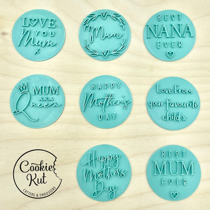 Mother/'s Day Embosser Stamp Love From Your Favourite Child