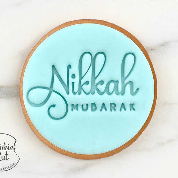 Nikkah Mubarak - Embosser Stamp