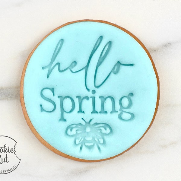 Hello Spring - Easter Embosser Stamp