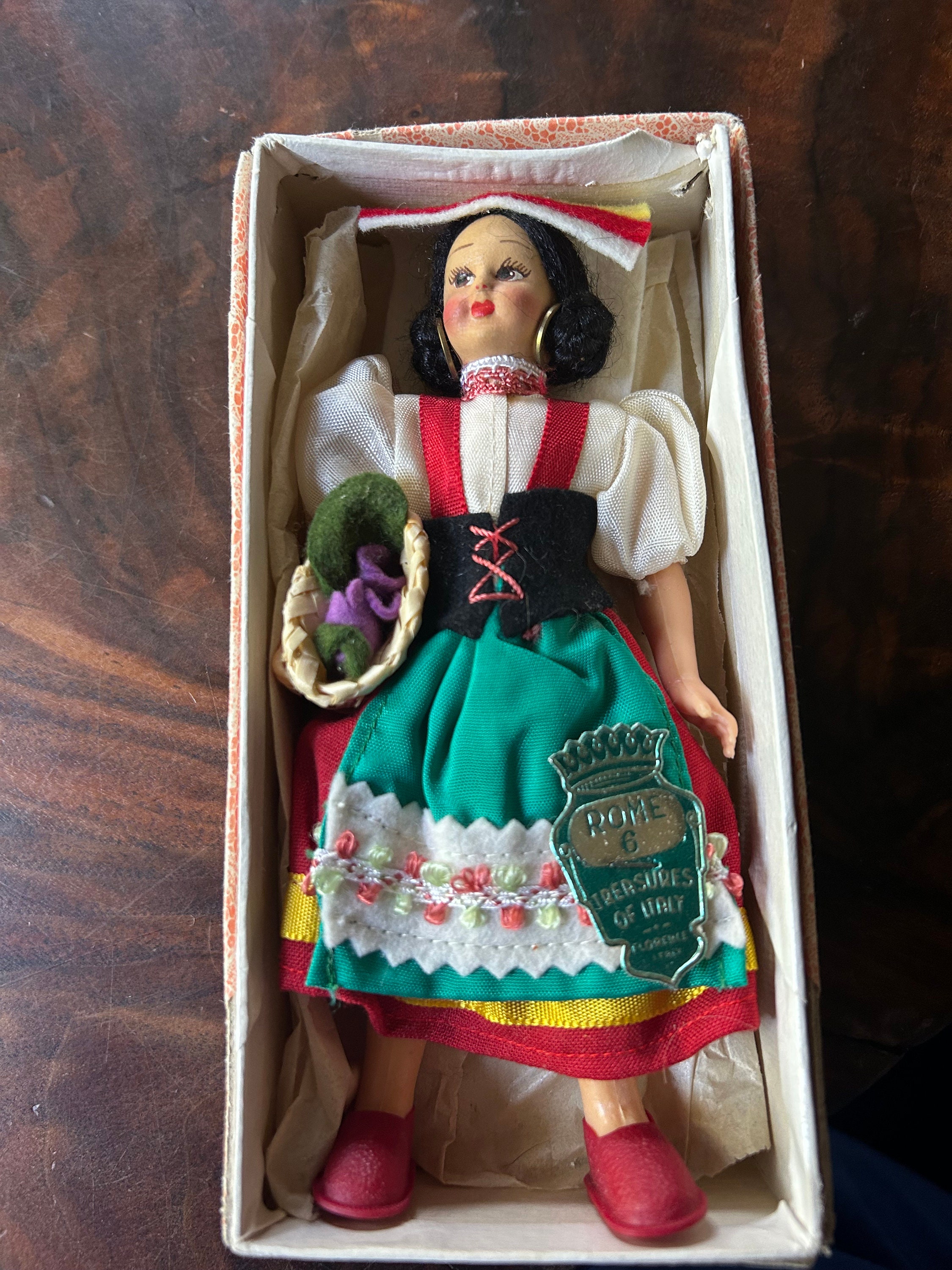 Vintage Italian Dolls. Treasures of Italy. 1950