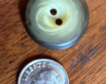 Vintage buttons. 8 styles. Grey, green, brown. 1-7 per group.