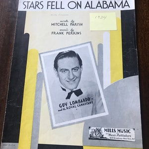 Guy Lombardo sheet music, 1 book, 4 pieces, 1930’s
