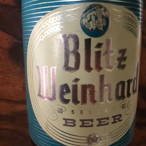 Vintage Blitz Weinhard beer bottle