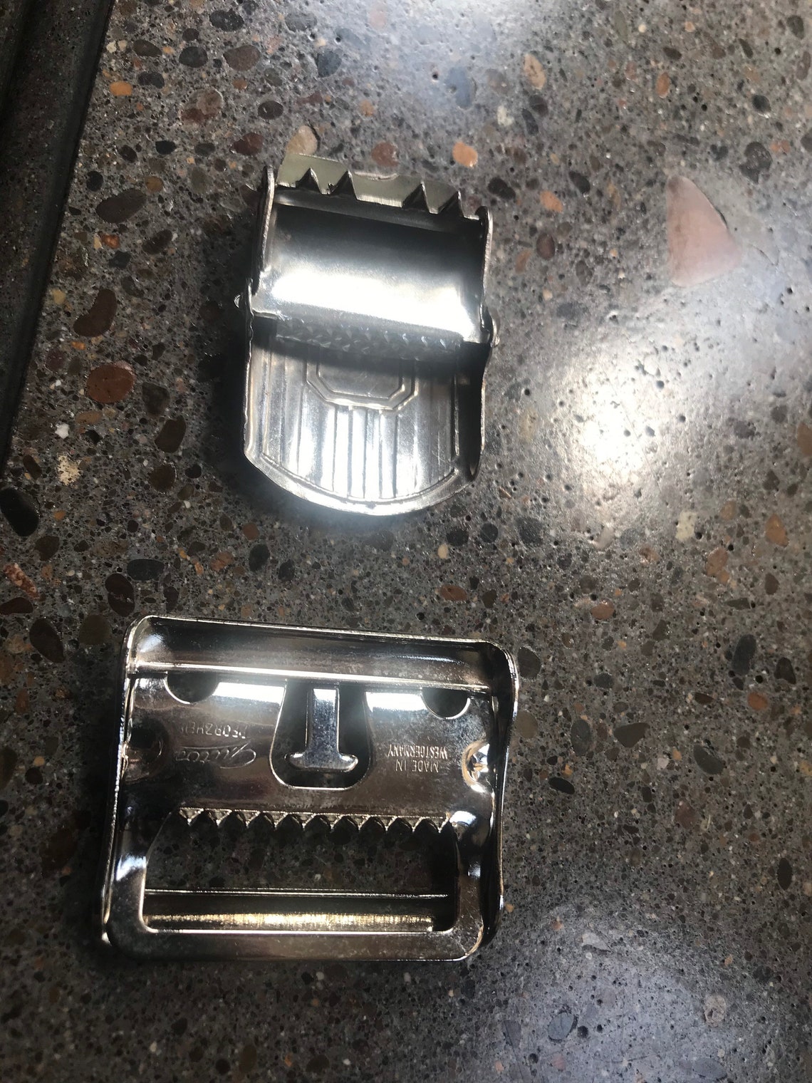 Lot if 8 metal belt fasteners Etsy