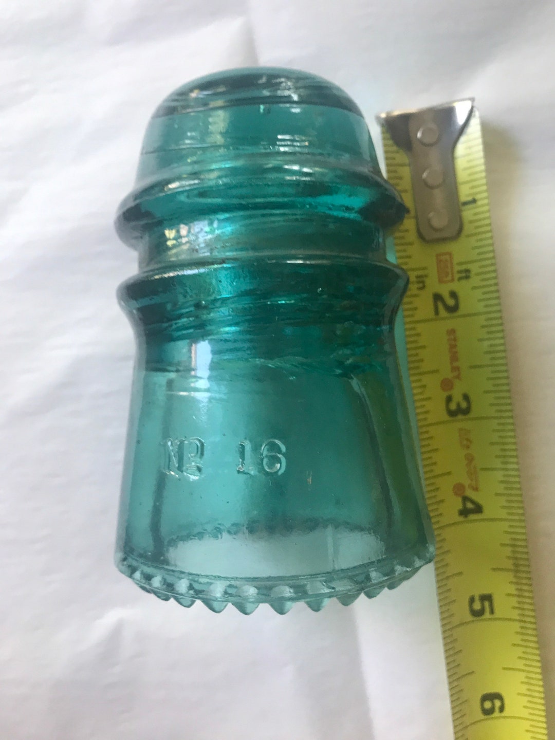 Hemingray 17 4 Insulators. Brown Ceramic and Clear Glass Hemingray 9 and 17, Green ...
