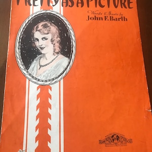 Piano Sheet Music. 12 pieces. 1900-1919 Popular tunes, solos and waltzes.