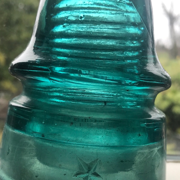 Glass Insulator Etsy