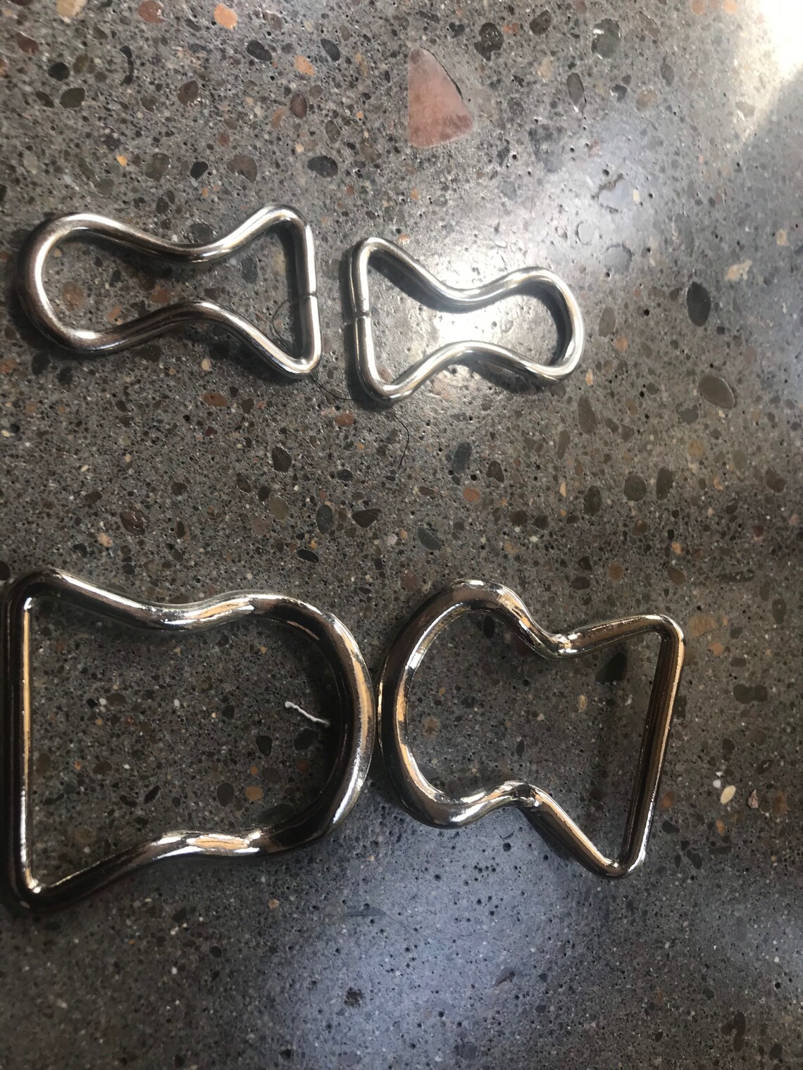 Lot if 8 metal belt fasteners Etsy