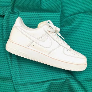 Nike Air Force 1 One Custom ‘Dyed’ Light Cream Orange Shoes