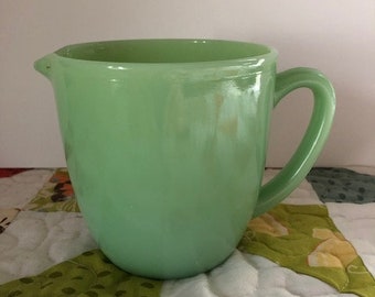 FireKing ware milk pitcher