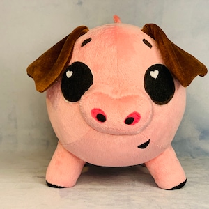 Custom plush, Plush Home decor, Inspired by pig Chuy