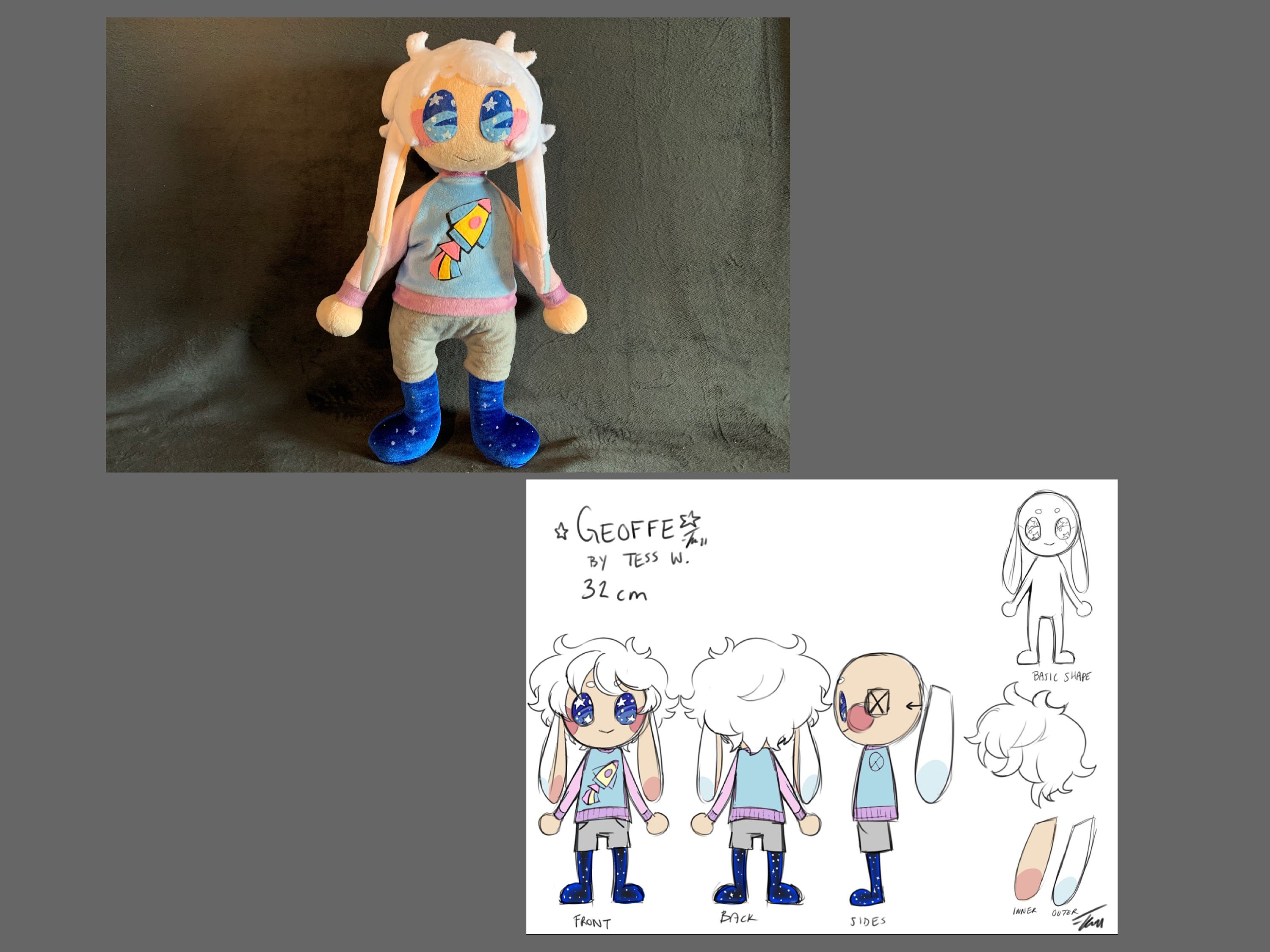 Custom Plush Sewing Toys by Drawing Plush Home Decor - Etsy