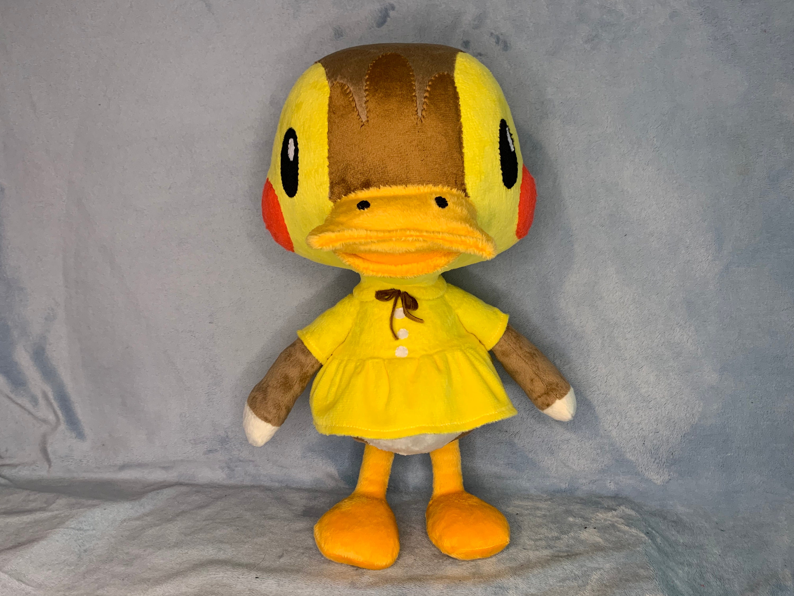 moriのえほん様　小さいアヒル　ぬいぐるみ　ミニチュア　ハンドメイド moriのえほん様 小さいアヒル ぬいぐるみ ミニチュア ハンドメイド