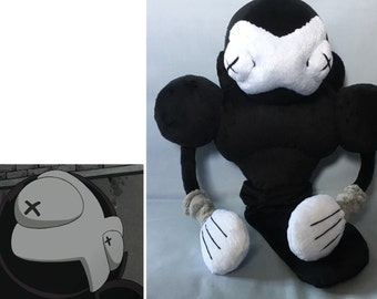 Commission plush toys, sewing toys by drawing, custom plush plush, Ragnarok - Crona and Ragnarok