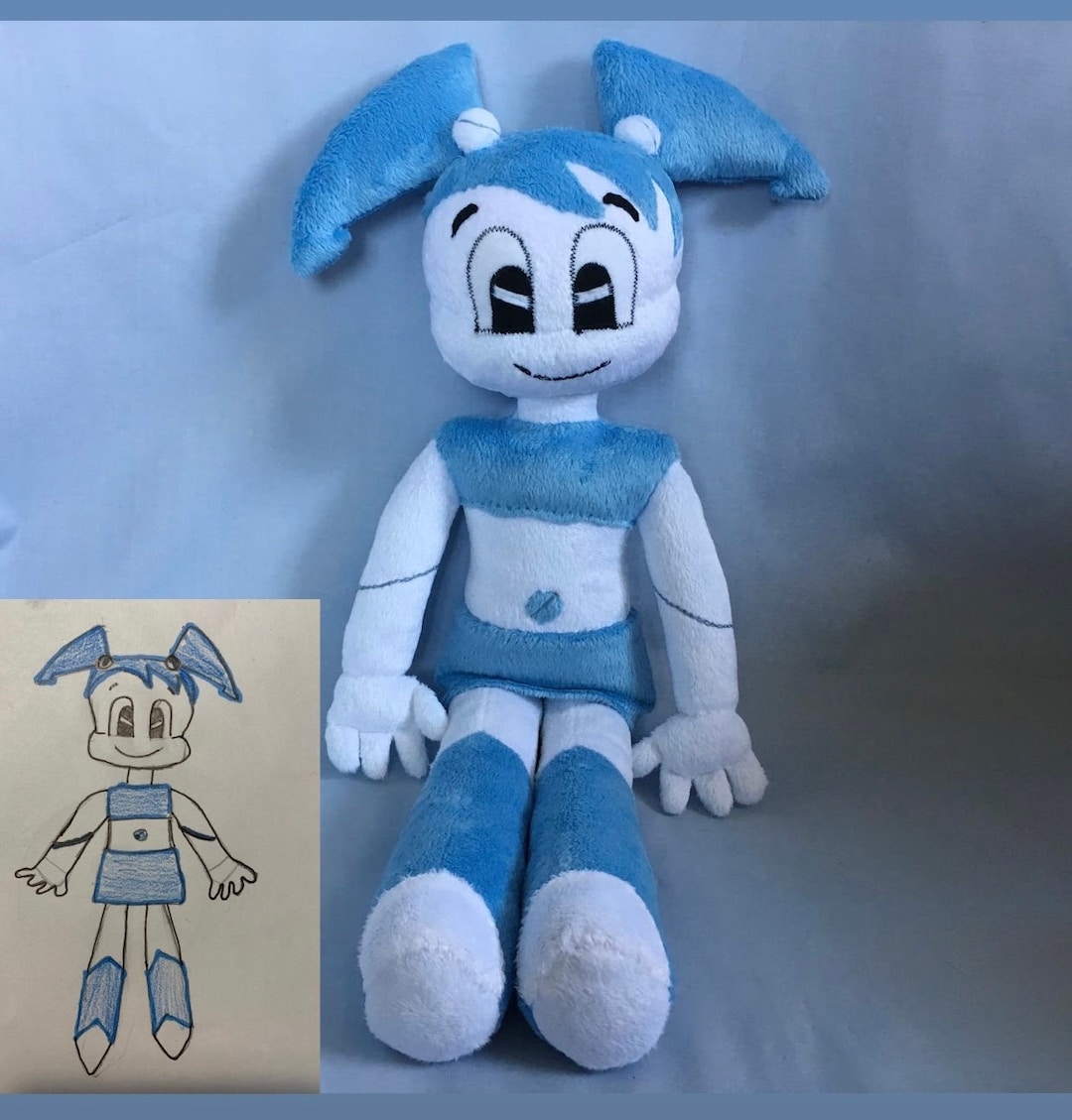 Custom Plush, Plush Home Decor, Inspired by Jenny Robot Etsy
