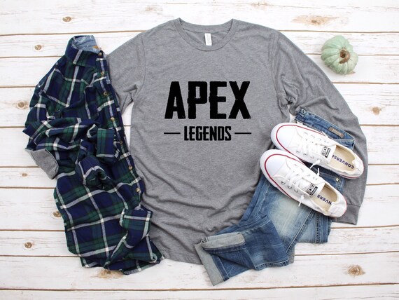 Apex Legends Long Sleeve Black/White/Grey Options