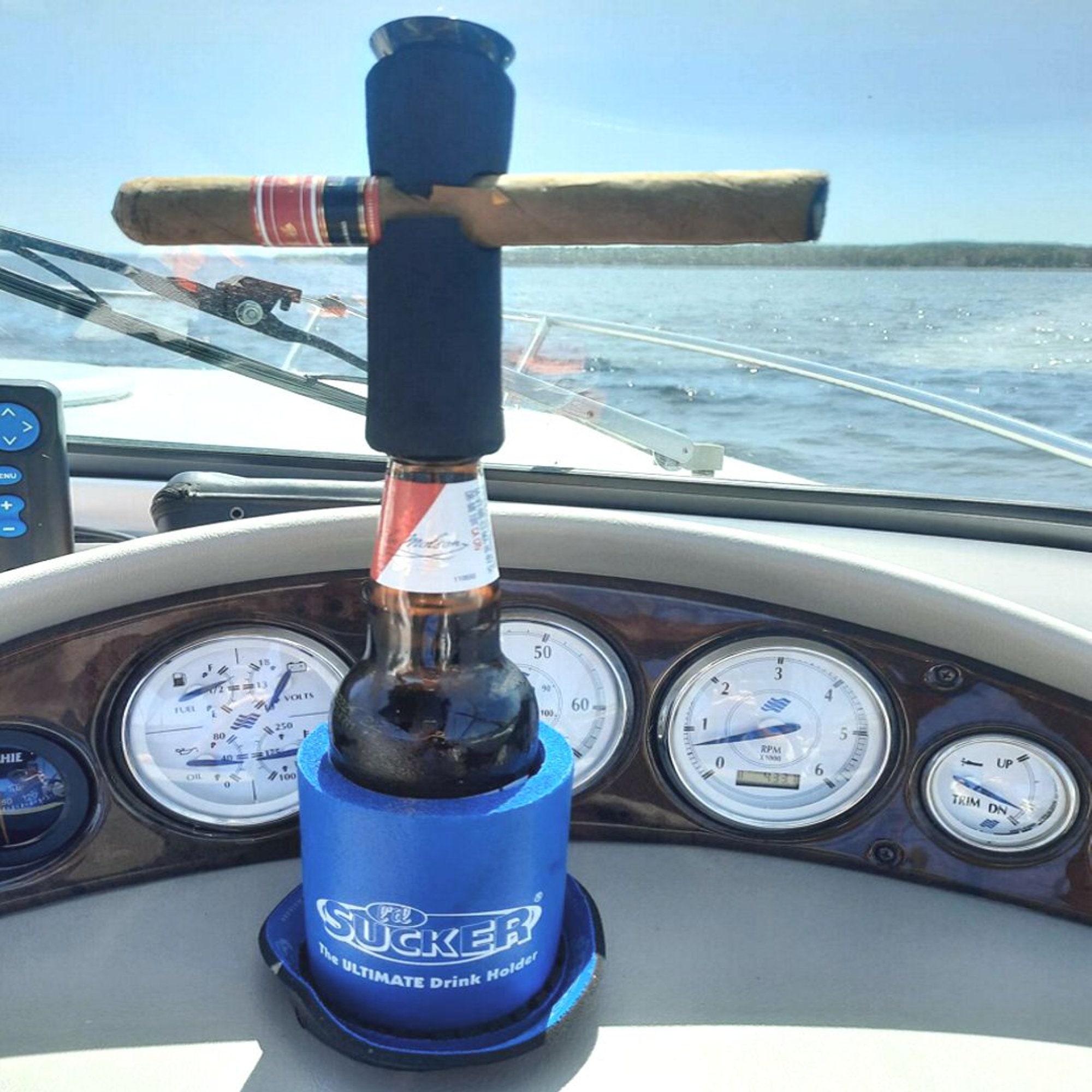 cigarette boat accessories Racing *Waterproof dustproof material can be used for the interior and exterior application Stogiestow Cigar Holder for Boaters
