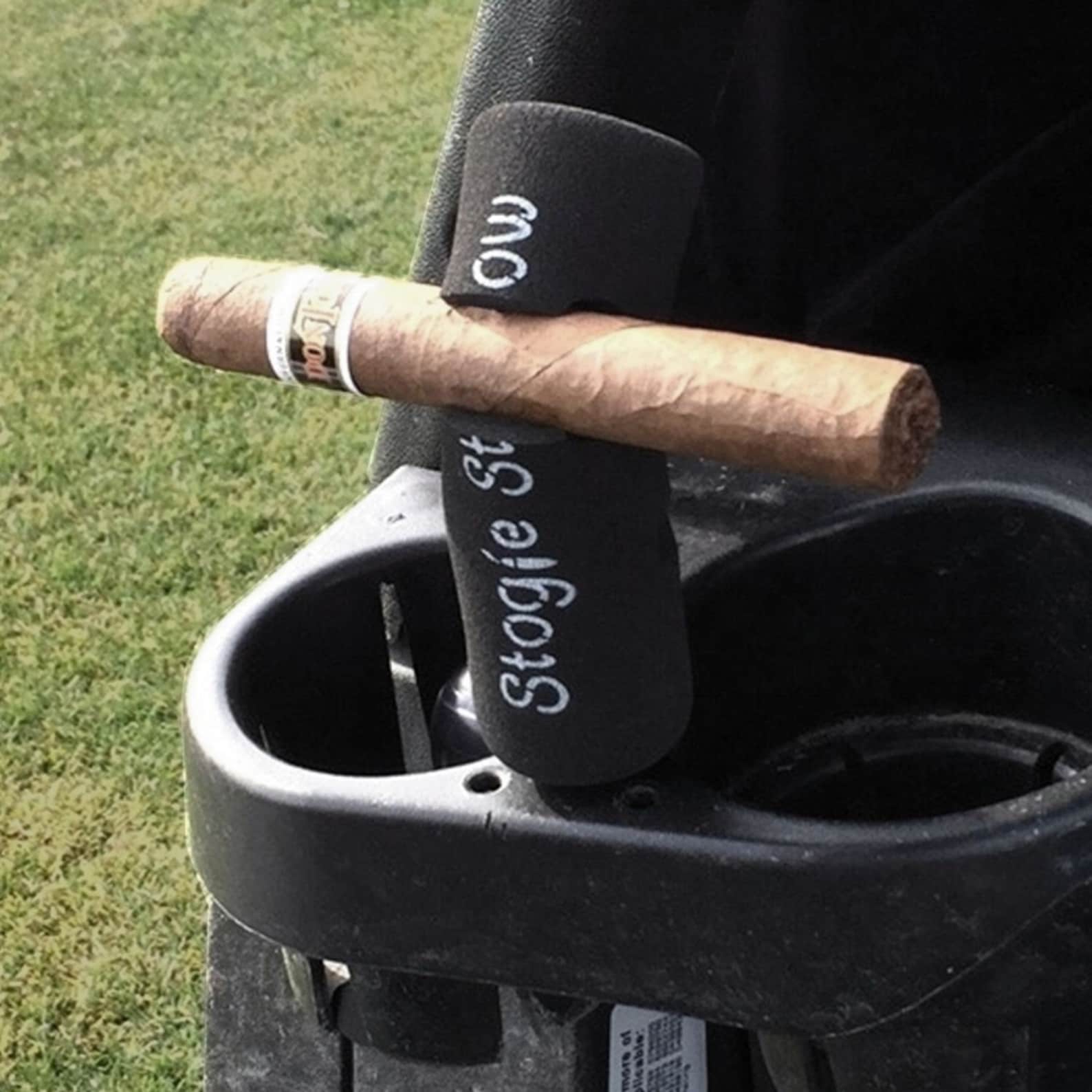Stogiestow Golf Cart Cigar Holder Etsy