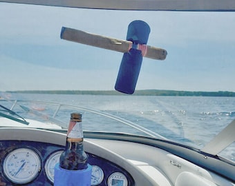 Cigar Holder for Boaters, Suction Cup Mount Cigar Holder, cigar accessory, Boat