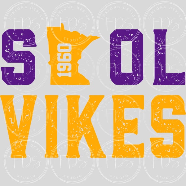 SKOL  Vikes - Football -  Vikings - PNG - SVG - pdf -Shirts Design - Ornaments - Mugs - Sublimation