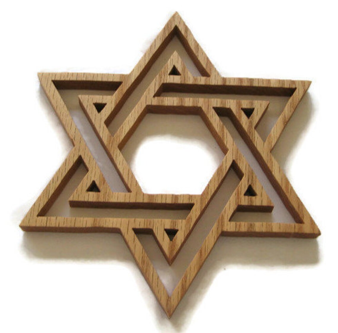 Star of David Wood Star of David Wooden Star of David Star Etsy