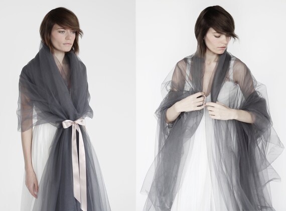 sheer dress shawl