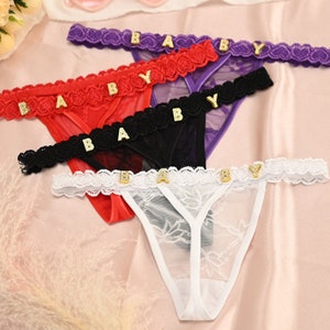 Sexy Lace Thongs For Women Soft T Lace Cheeky Panties With String Detailing  Intimate Lingerie For A Sexy Look From Covde, $4.26