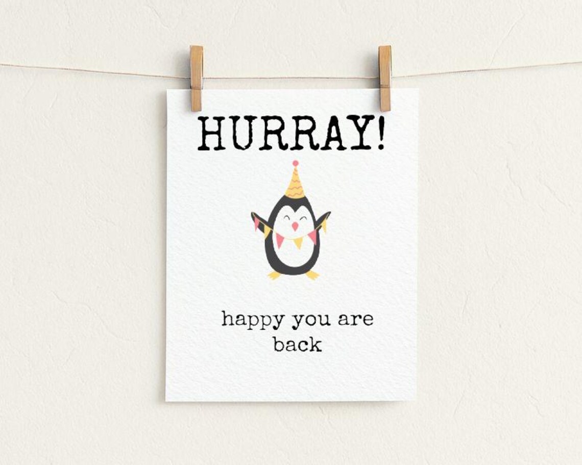 8x10 Welcome Back Sign (printable, Digital Download) - Etsy Canada