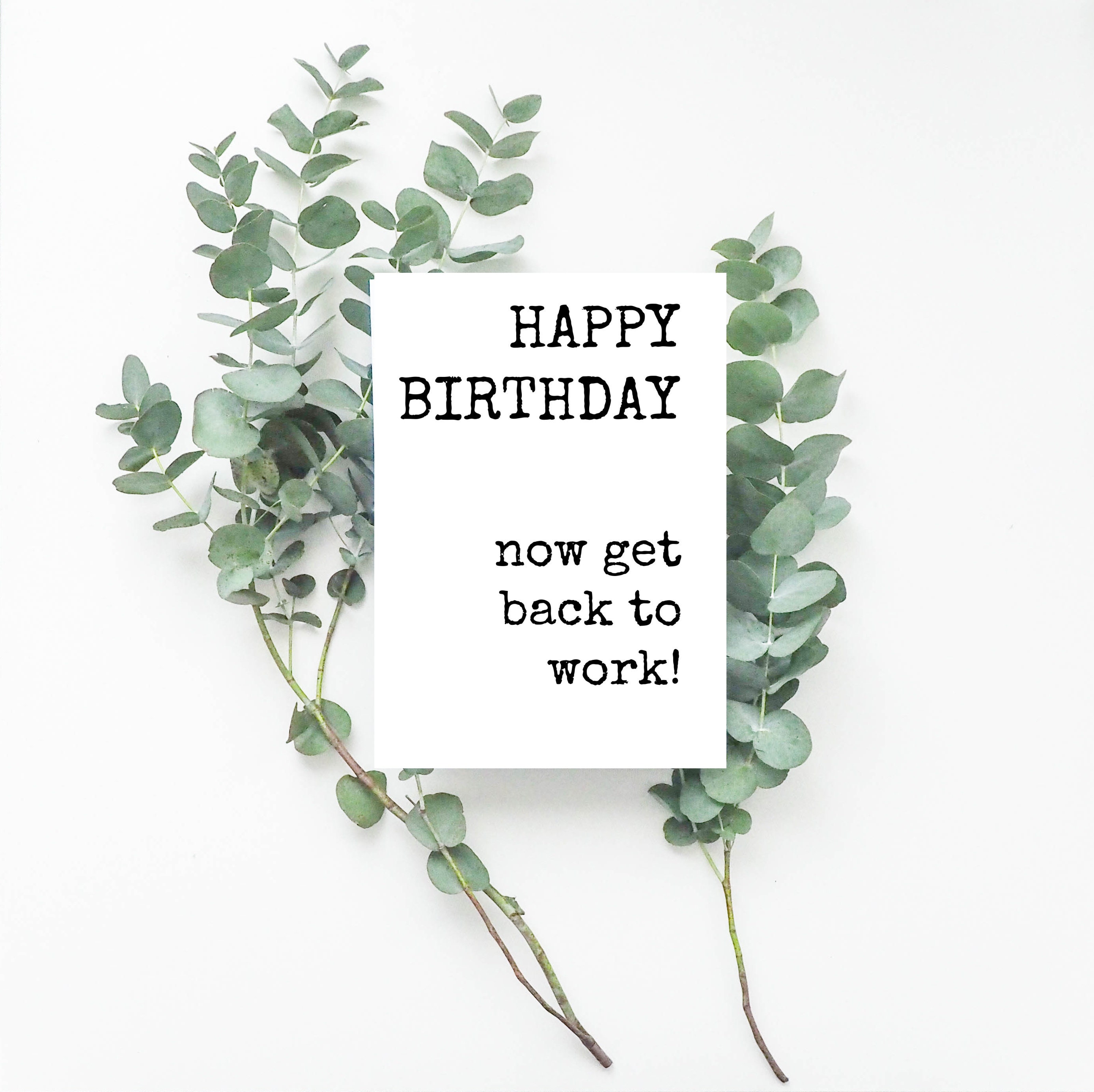 4x6 Coworker BIRTHDAY Card Printable Funny Sarcastic - Etsy
