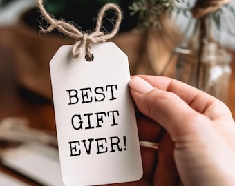 Etiquetas de regalo sarcásticas: Etiquetas de regalo imprimibles y divertidas (descarga digital)