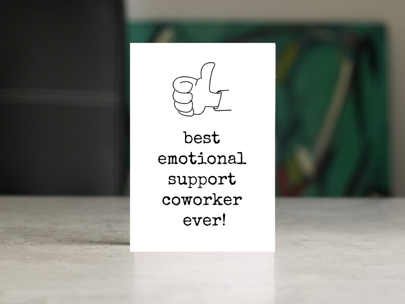 4x6 Coworker APPRECIATION Printable Card, Thumbs Up, Acknowledgement ...