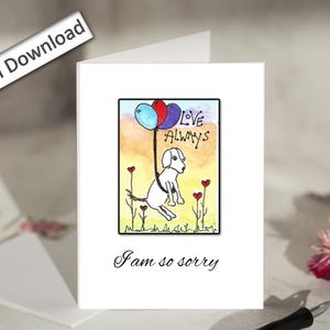 4x6, SCOMPARSA DI UN ANIMALE DOMESTICO, Biglietto, STAMPABILE, Paradiso per cani, Biglietto di condoglianze per animali domestici, Cane domestico, Biglietto commemorativo, Perdita di un animale domestico, Morte, Dolore, Lutto, Perdita di un cane domestico