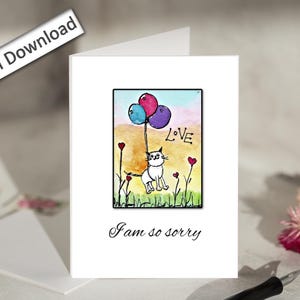 4 x 6, PERTE D'ANIMAL DE COMPAGNIE, IMPRIMABLE, paradis des chats, carte de sympathie pour animal de compagnie, chat de compagnie, carte commémorative, perte d'un animal de compagnie, décès, deuil, deuil, perte d'un chat de compagnie