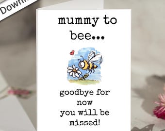 Funny Maternity Leave Card: Baby Loading, Coworker Gift