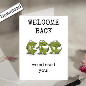 4 x 6, carte de bienvenue, imprimable, collègue, patron, école, meilleure amie au travail, retour au travail, pour les employés, le personnel, le bureau, heureux de vous revoir