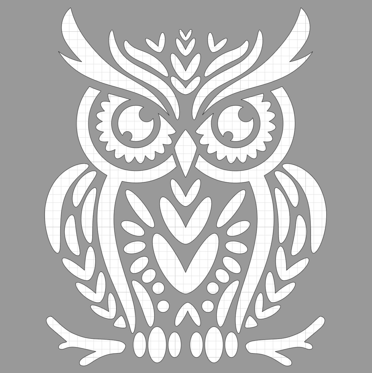 owl-stencil-your-wall-sign-art-fabric-multiple-size-available-custom-sizes-too-just-ask-woodland-creature-etsy