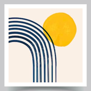 Mid-Century Modern Bauhaus Briefkarten-Set mit Umschlägen und Geschenkbox