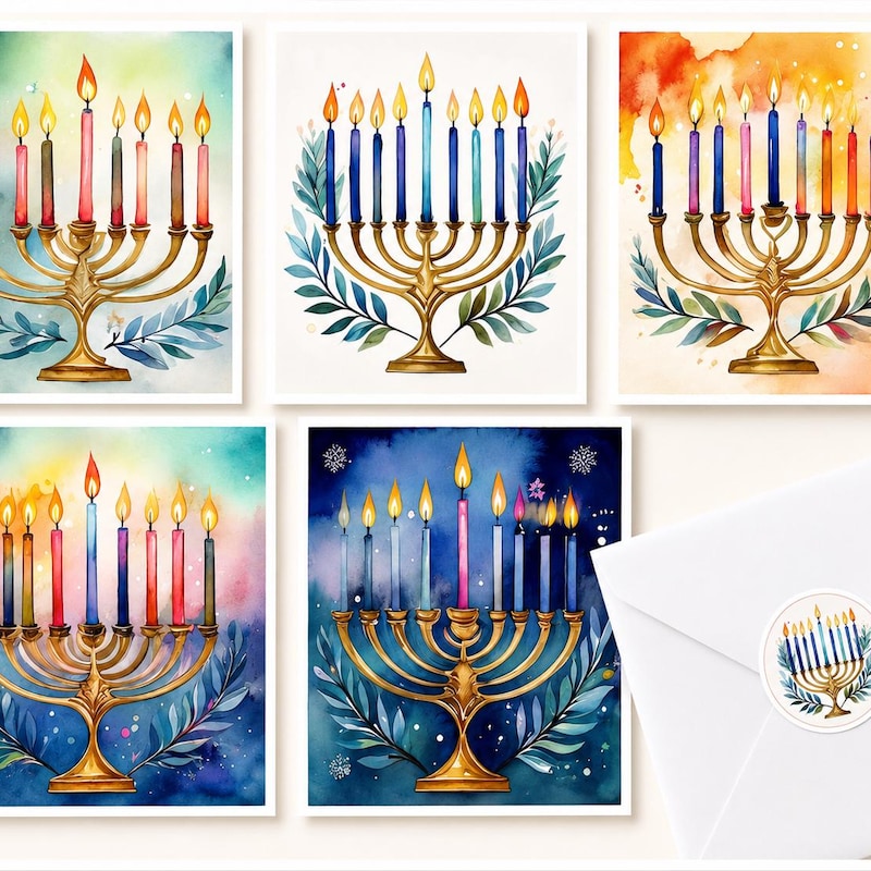 Hanukkah Teacher Card - Etsy