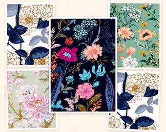 Modernes Briefkarten Set: Elegante Briefpapier-Geschenkbox