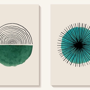 Papeterie artistique Bauhaus avec enveloppes et design moderne. Style vintage classique avec enveloppes. Autocollants disponibles pour sceller vos enveloppes.