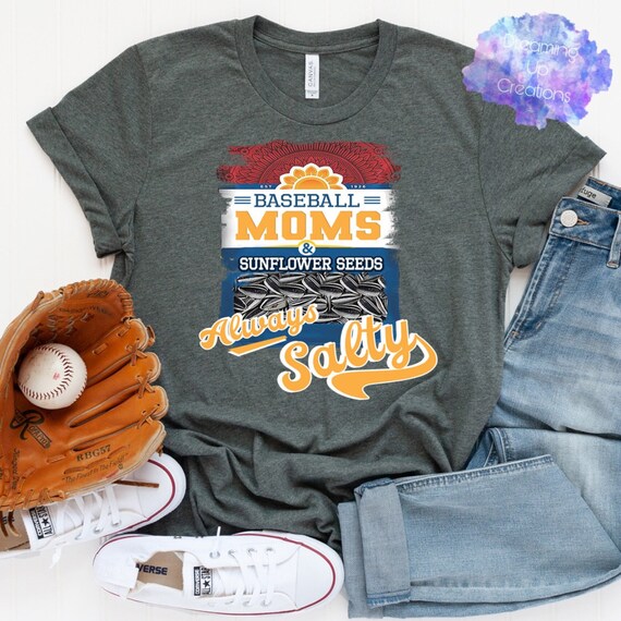 sunflower seed baseball shirt