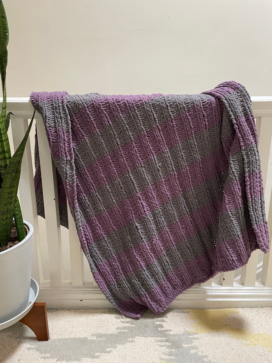 Super Soft Knitted Throw Blanket Etsy Singapore