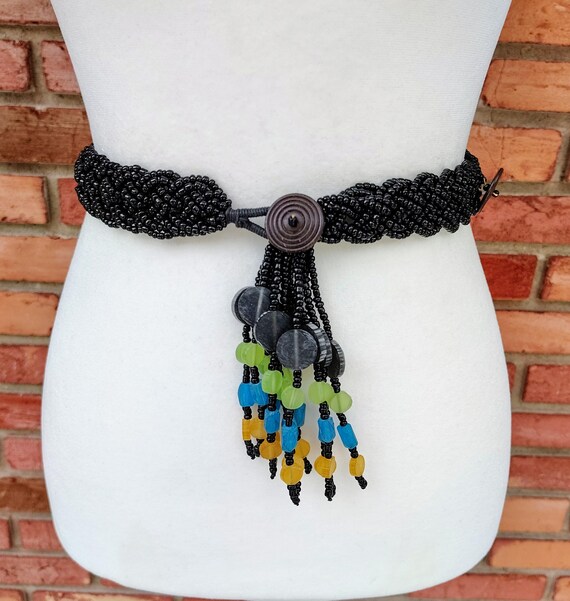 Beaded Tassel Belt Beaded Tassel Belt main image 2