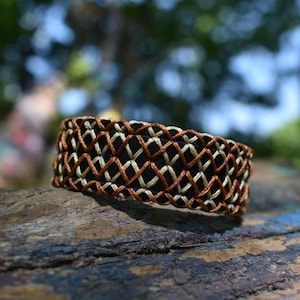 Braided Leather Cuff Bracelets