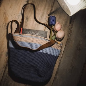 Sac au crochet, sac fourre-tout au crochet, fourre-tout au crochet, sac confortable, sac tricoté, sac de tous les jours, sac unique, sacs faits à la main pour les femmes