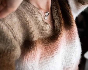 Women Sweater, Mohair Sweater, Wool Sweater, Knitting Sweater